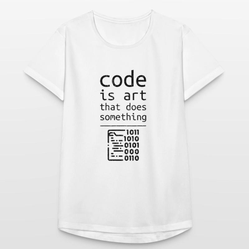 Code Coder Entwickler Programmierer Geschenk Frauen T-Shirt atmungsaktiv