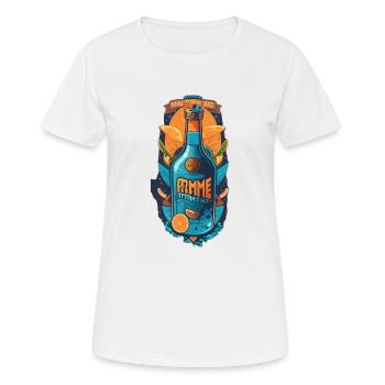 Graffiti - T-shirt respirant Femme - blanc - Devant - AI Model Female 172 dark (172cm)