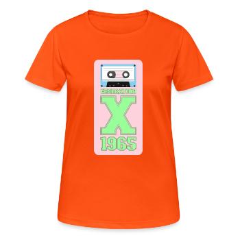 1965 Generation X psichedelic - Women's Breathable T-Shirt - neon orange - Front - AI Model Female 172 dark (172cm)