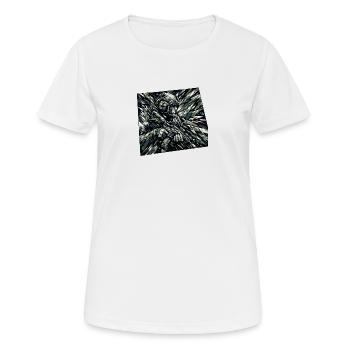 Kristallisierter Wächter - Frauen T-Shirt atmungsaktiv - Weiß - Vorne - AI Model Female 172 dark (172cm)