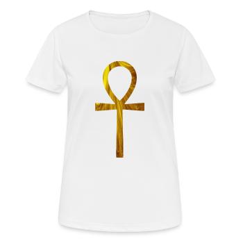 Anch - Women's Breathable T-Shirt - white - Front - AI Model Female 172 dark (172cm)