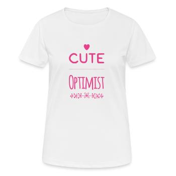 Baby sayings - gift idea - Women's Breathable T-Shirt - white - Front - AI Model Female 172 dark (172cm)
