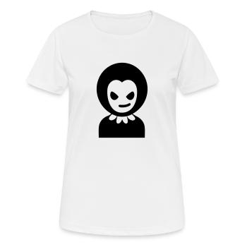 Vampire - T-shirt respirant Femme - blanc - Devant - AI Model Female 172 dark (172cm)