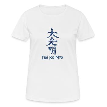 dai ko myo ebru 12 - Frauen T-Shirt atmungsaktiv - Weiß - Vorne - AI Model Female 172 dark (172cm)