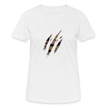 Monster Inside - Women's Breathable T-Shirt - white - Front - AI Model Female 172 dark (172cm)