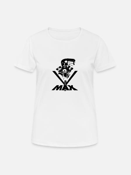 VMAX - Women's Breathable T-Shirt - white