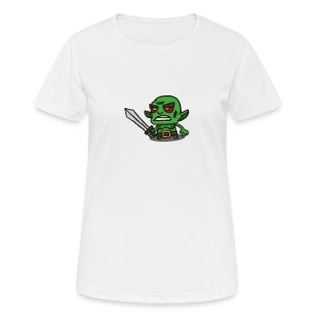 orc - Women's Breathable T-Shirt - white - Front - AI Model Female 172 dark (172cm)