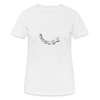 Bicycle - Cycling - Cycling - Cycling - Women's Breathable T-Shirt - white - Front - AI Model Female 172 dark (172cm)