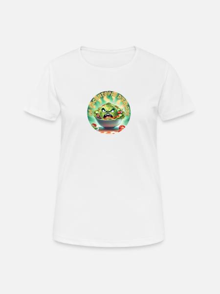 Tell me no salad - Women's Breathable T-Shirt - white