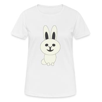Fabelwesen -Tier - Frauen T-Shirt atmungsaktiv - Weiß - Vorne - AI Model Female 172 dark (172cm)
