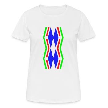 Neuer Typ - Frauen T-Shirt atmungsaktiv - Weiß - Vorne - AI Model Female 172 dark (172cm)