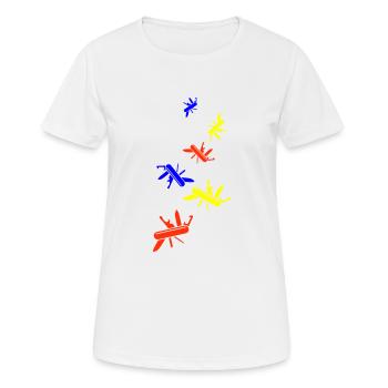 Pocket knife - Women's Breathable T-Shirt - white - Front - AI Model Female 172 dark (172cm)