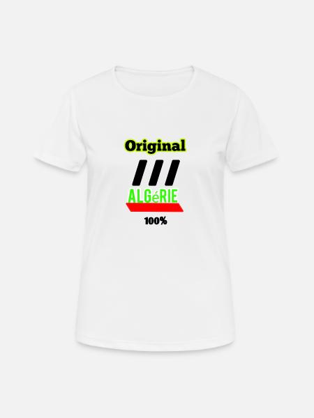original Algeria - Women's Breathable T-Shirt - white