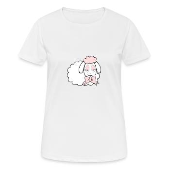 Sheep, Sheep - Women's Breathable T-Shirt - white - Front - AI Model Female 172 dark (172cm)