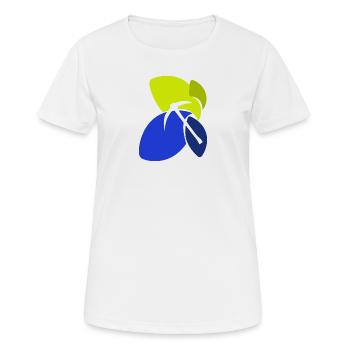 Mine Minenarbeiter Kohle - Frauen T-Shirt atmungsaktiv - Weiß - Vorne - AI Model Female 172 dark (172cm)