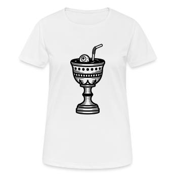 Vampire Cocktail - T-shirt respirant Femme - blanc - Devant - AI Model Female 172 dark (172cm)
