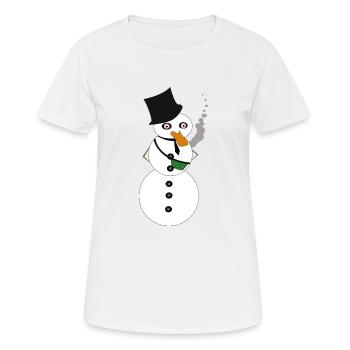 Stoneman - Frauen T-Shirt atmungsaktiv - Weiß - Vorne - AI Model Female 172 dark (172cm)