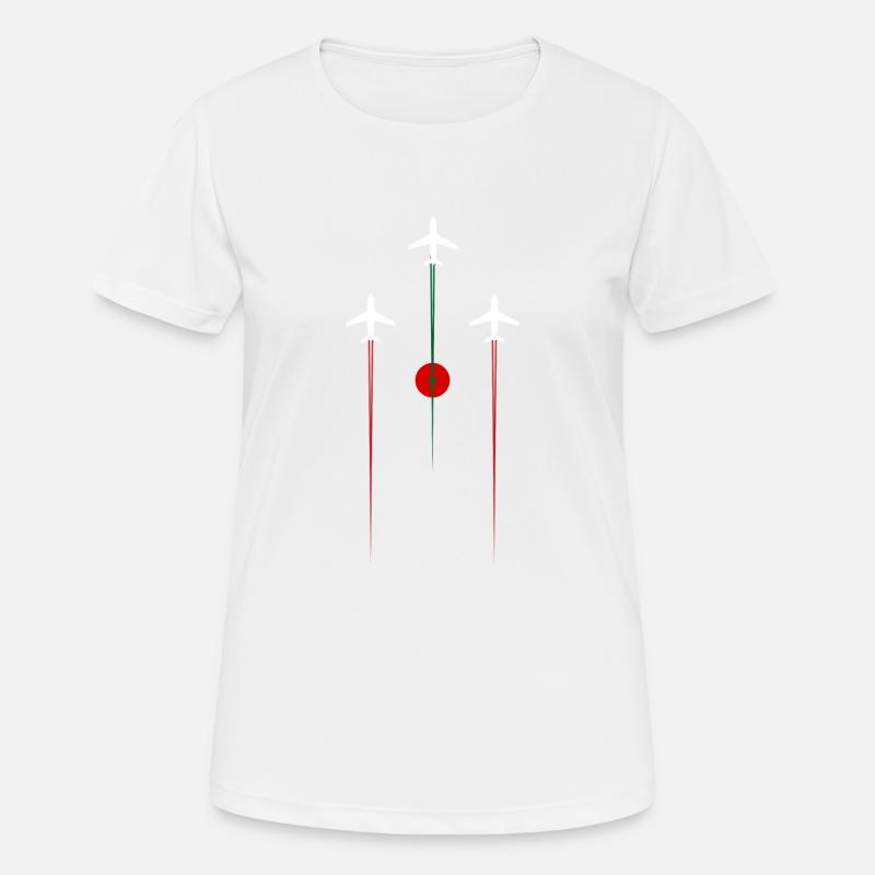 Morocco Airlines - Women's Breathable T-Shirt - white