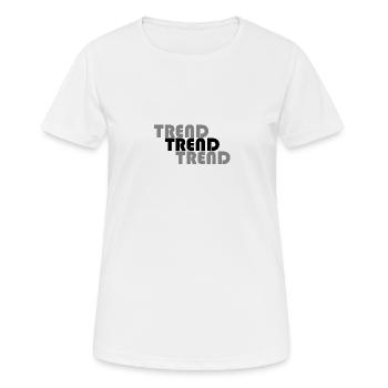 Trend - Women's Breathable T-Shirt - white - Front - AI Model Female 172 dark (172cm)