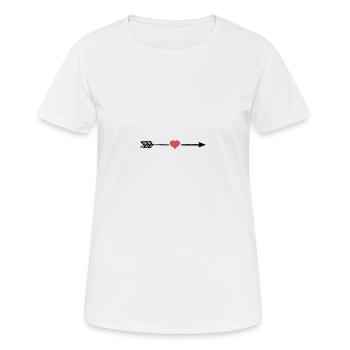 arrow - Women's Breathable T-Shirt - white - Front - AI Model Female 172 dark (172cm)