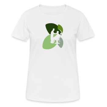 Coiffeur Apprenti Coiffeur - T-shirt respirant Femme - blanc - Devant - AI Model Female 172 dark (172cm)