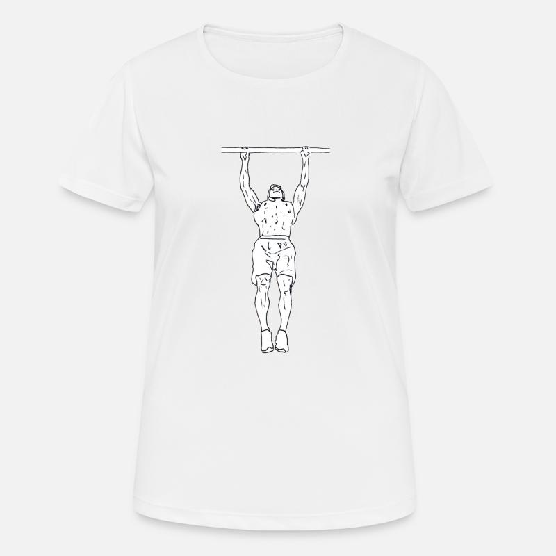 pull-up - Women's Breathable T-Shirt - white
