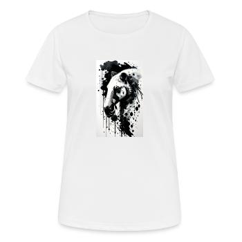 Adorable anteater - Women's Breathable T-Shirt - white - Front - AI Model Female 172 dark (172cm)