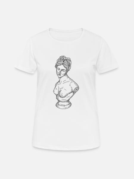 Buste - T-shirt respirant Femme - blanc