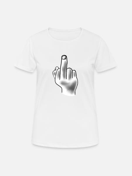 Fick dich - Frauen T-Shirt atmungsaktiv - Weiß