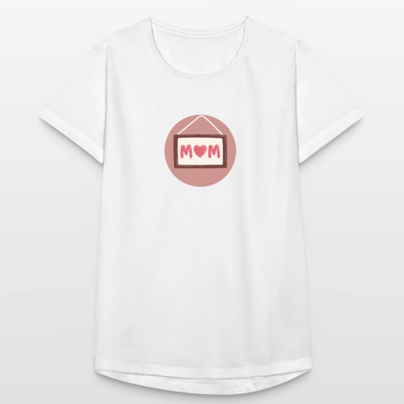 Mama, Mutti, Mom oder Muttertag Frauen T-Shirt atmungsaktiv