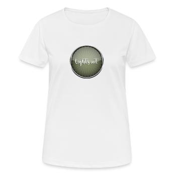 Lights out - Women's Breathable T-Shirt - white - Front - AI Model Female 172 dark (172cm)