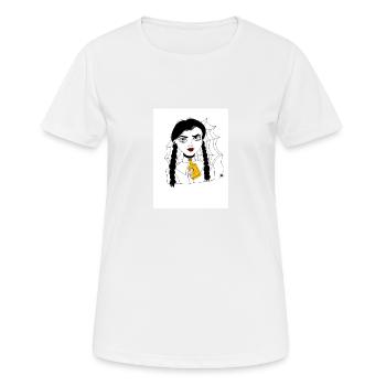 Emo girl - Women's Breathable T-Shirt - white - Front - AI Model Female 172 dark (172cm)