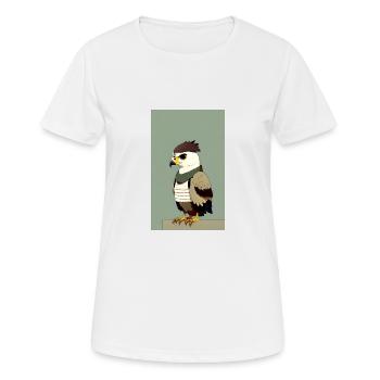 Eagle | Birds | Freedom | Animals - Women's Breathable T-Shirt - white - Front - AI Model Female 172 dark (172cm)