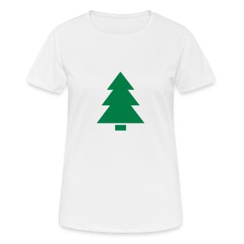 Tree - Women's Breathable T-Shirt - white - Front - AI Model Female 172 dark (172cm)