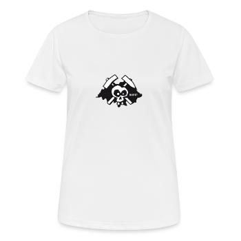 Ruhrgebiet - Frauen T-Shirt atmungsaktiv - Weiß - Vorne - AI Model Female 172 dark (172cm)