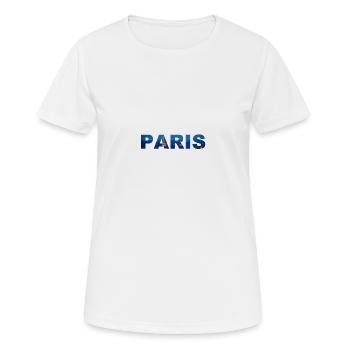 paris - Frauen T-Shirt atmungsaktiv - Weiß - Vorne - AI Model Female 172 dark (172cm)