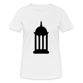 lanterne - T-shirt respirant Femme - blanc - Devant - AI Model Female 172 dark (172cm)