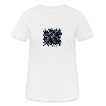 Circuitry Arms - Women's Breathable T-Shirt - white - Front - AI Model Female 172 dark (172cm)