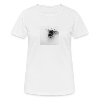 Dicker Brummer - Frauen T-Shirt atmungsaktiv - Weiß - Vorne - AI Model Female 172 dark (172cm)