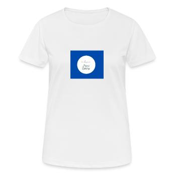 Papas Liebling - Frauen T-Shirt atmungsaktiv - Weiß - Vorne - AI Model Female 172 dark (172cm)
