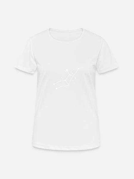 Zodiac sign Virgo - Women's Breathable T-Shirt - white