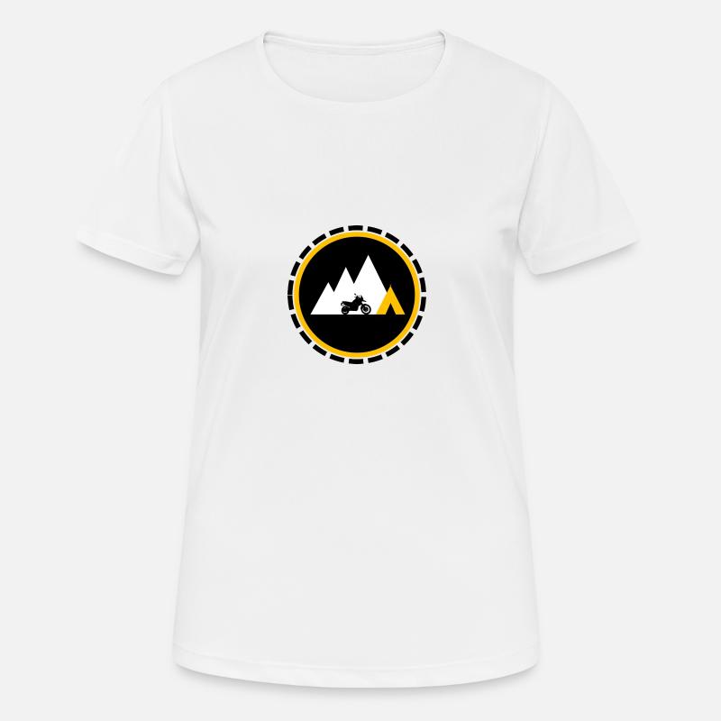 Enduro Fun - Women's Breathable T-Shirt - white