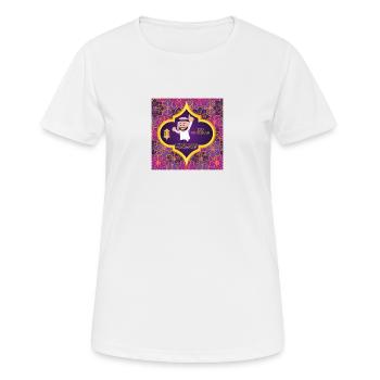 Ramadan, Eid Mubarak - Frauen T-Shirt atmungsaktiv - Weiß - Vorne - AI Model Female 172 dark (172cm)