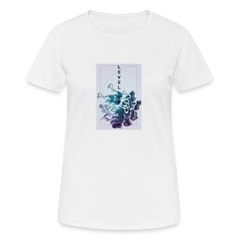 Tattoo Be You Butterfly Level Up 2 - Women's Breathable T-Shirt - white - Front - AI Model Female 172 dark (172cm)