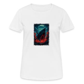 Fishing Cool Funny Quote Funny - Women's Breathable T-Shirt - white - Front - AI Model Female 172 dark (172cm)