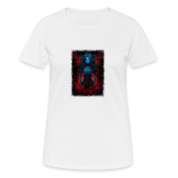 cool nature birthday happy awesome jokes fauna - Frauen T-Shirt atmungsaktiv - Weiß - Vorne - AI Model Female 172 dark (172cm)