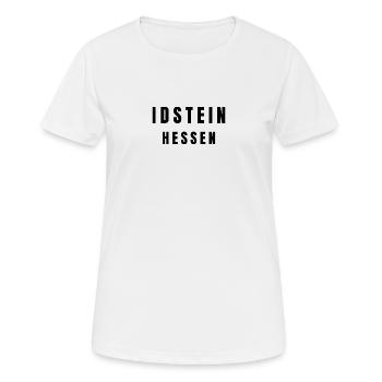 Idstein, Hesse - T-shirt respirant Femme - blanc - Devant - AI Model Female 172 dark (172cm)