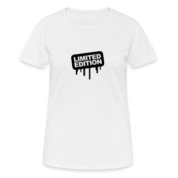 Limited Edition Graffiti - T-shirt respirant Femme - blanc - Devant - AI Model Female 172 dark (172cm)