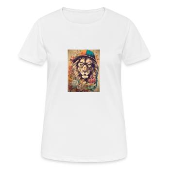 Animal Style - Women's Breathable T-Shirt - white - Front - AI Model Female 172 dark (172cm)