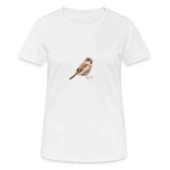 Sparrow - Women's Breathable T-Shirt - white - Front - AI Model Female 172 dark (172cm)